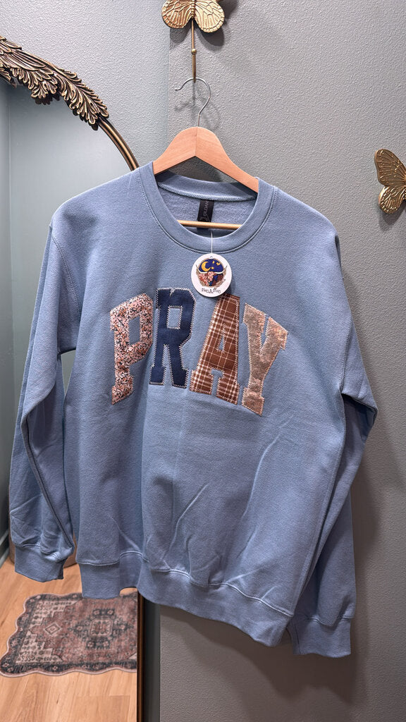 PRAY Applique Sweatshirt