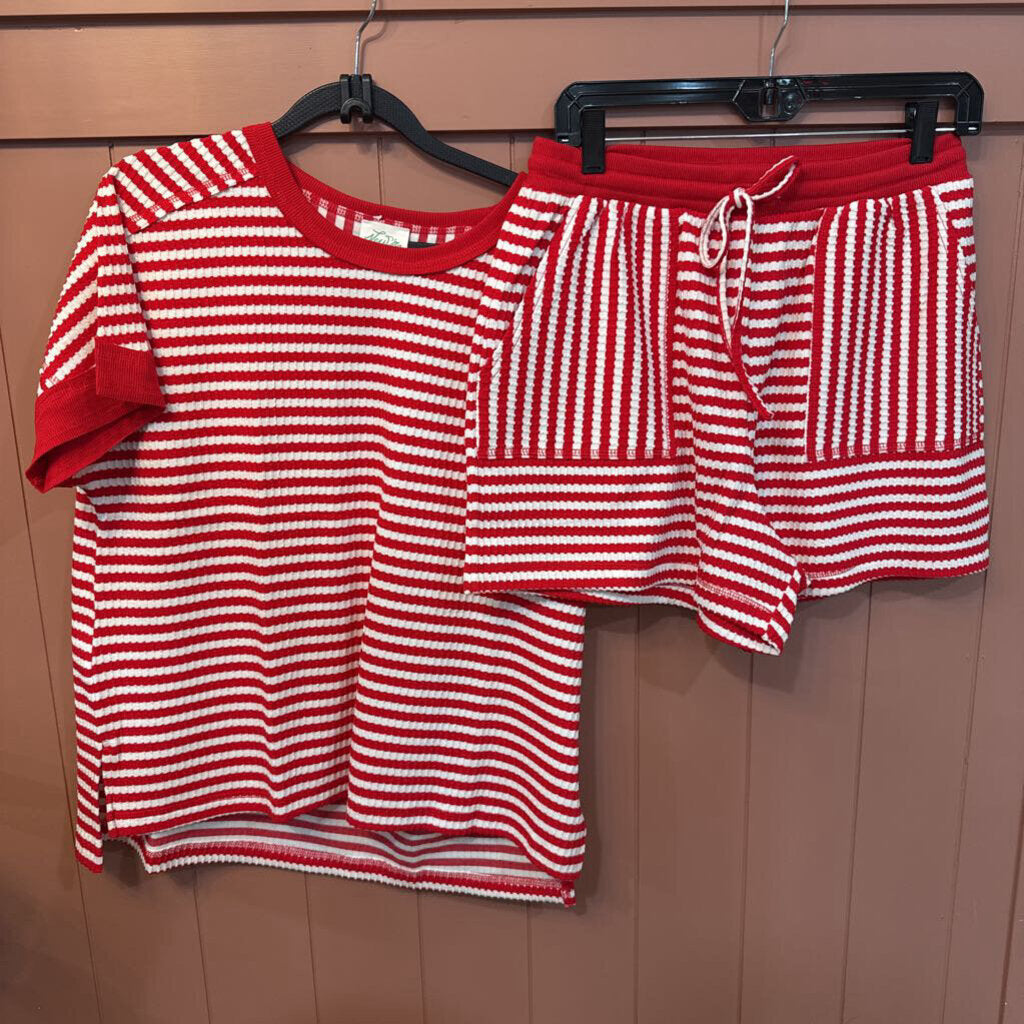Red Stripe Set