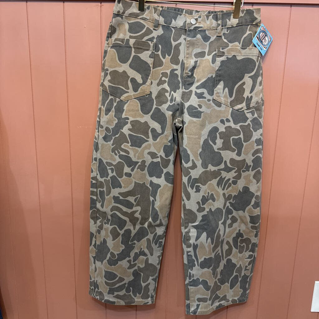 Camo Denim Jeans